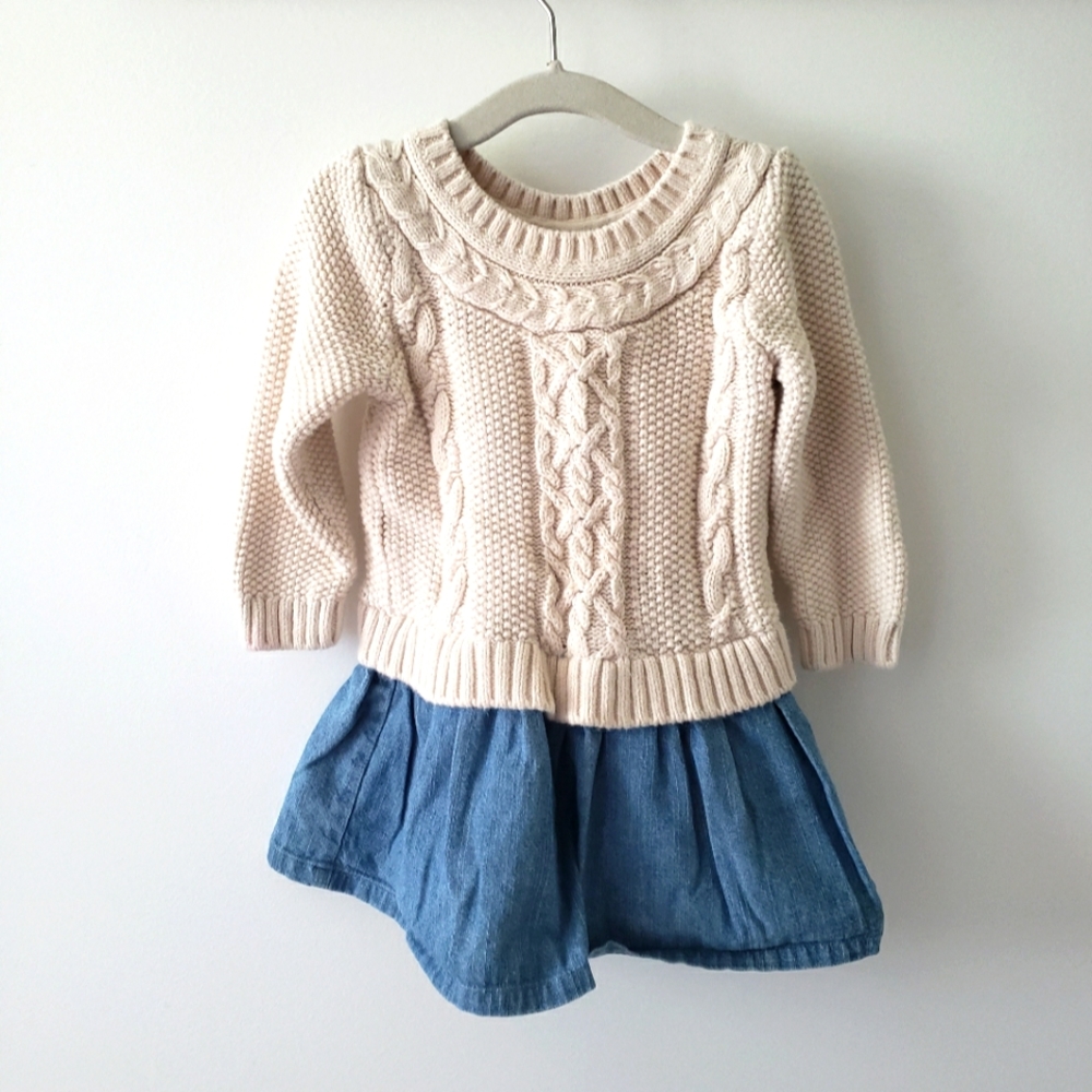 GAP Cableknit Sweater Dress